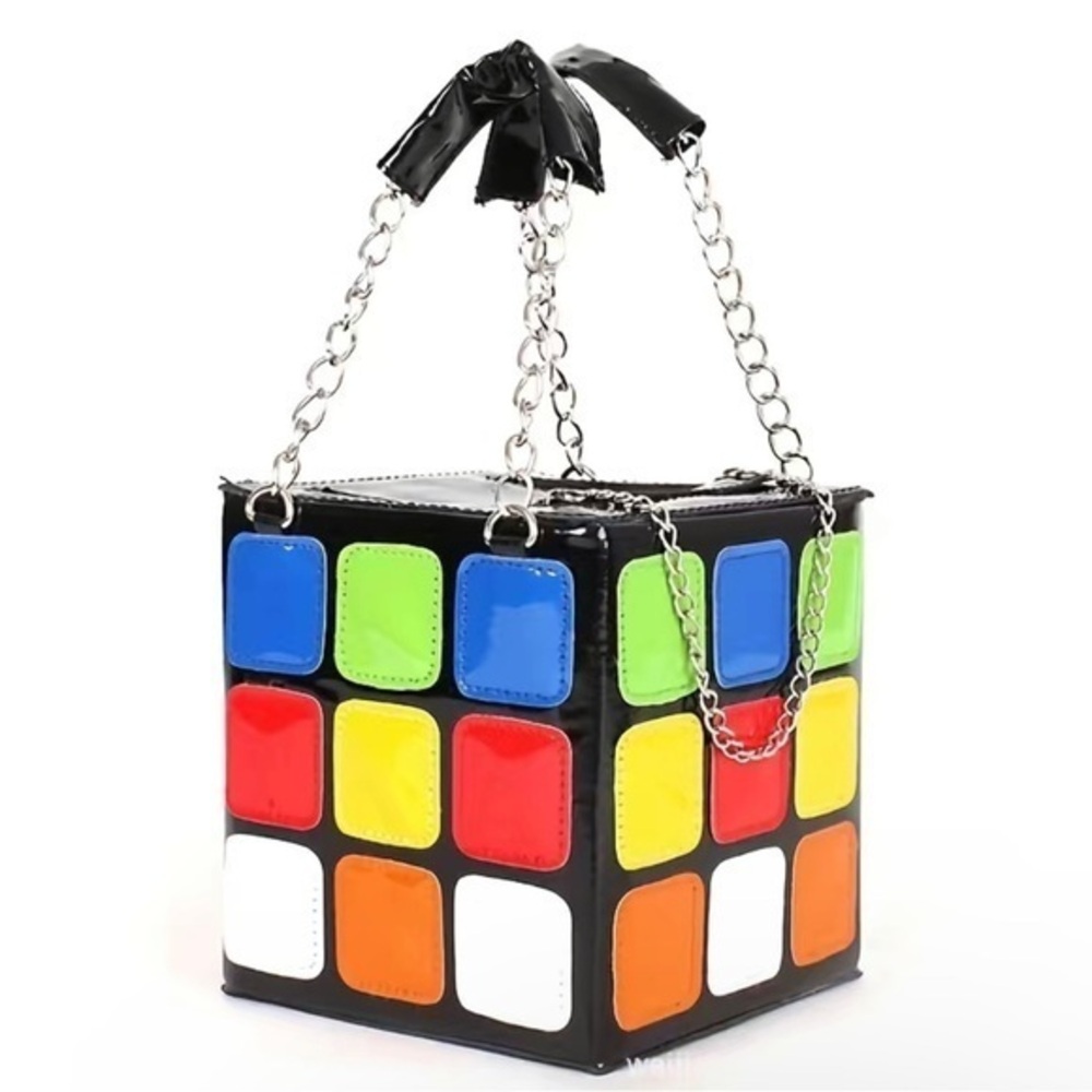 Rubix‎ Cube Shaped Purse​